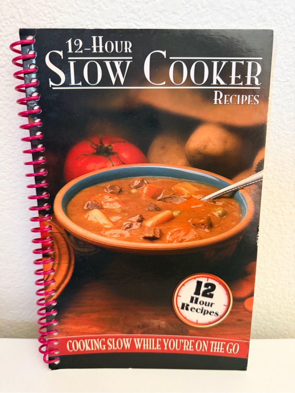 Vintage 12-Hour Slow Cooker Recipes Cookbook